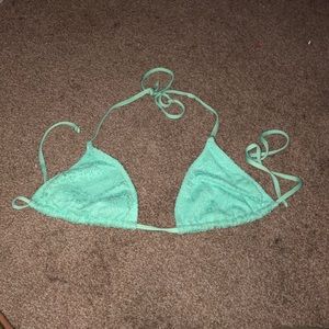 Green Bikini Top - Size M
